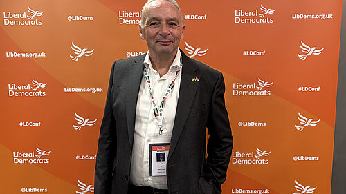 aidan reed at lib dem conference