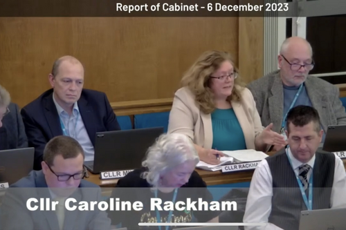 Caroline Rackham introduces the amendment